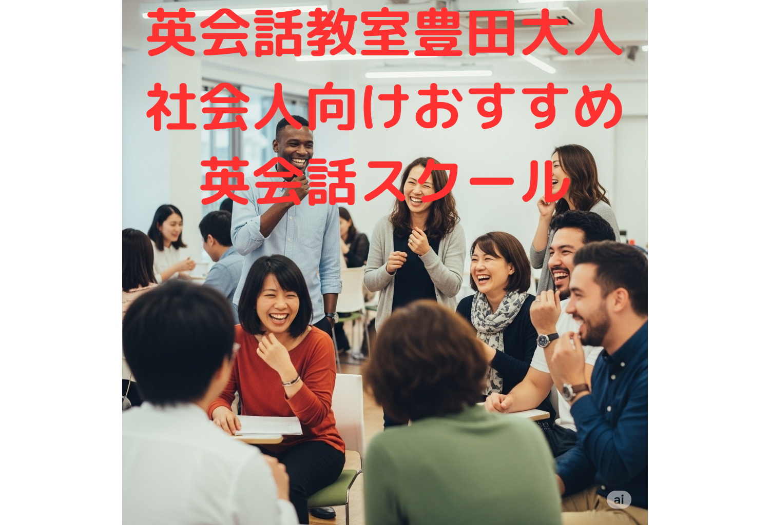 英会話教室豊田大人社会人向けおすすめ英会話スクール